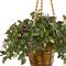 2.5ft. UV Resistant Mini Melon Artificial Plant in Hanging Basket